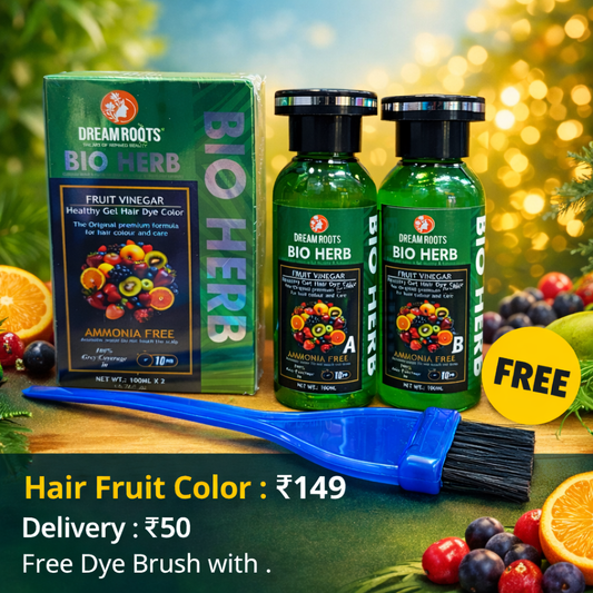 Fruit Hair Color 200 ml (100mlx2)