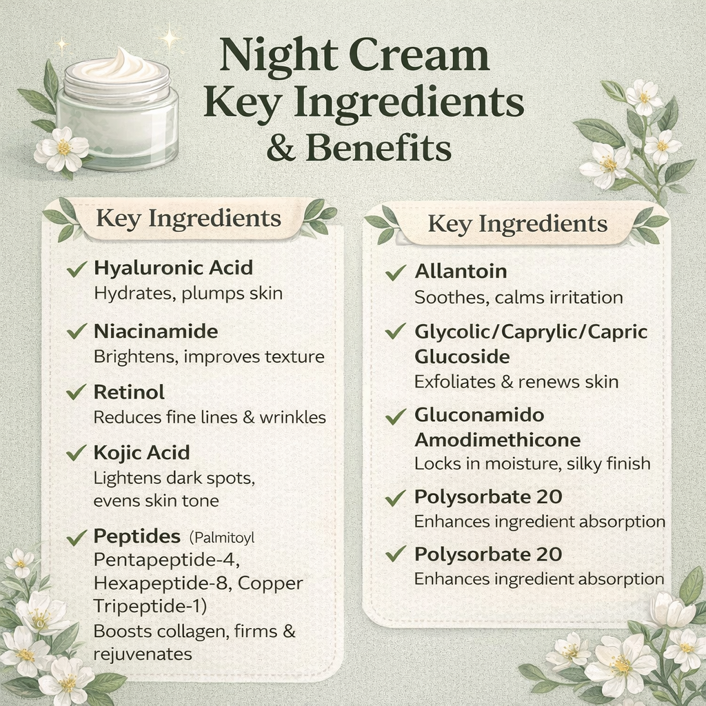 Combo Facewash & Night Cream