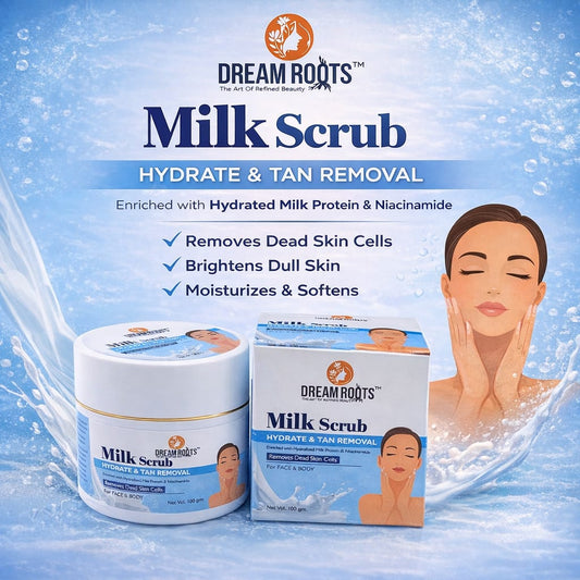Milk Scrub for Face & Body 100gm